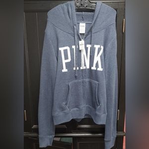 PINK by Victoria Secret Everyday Fleece Zip-Up Hoodie